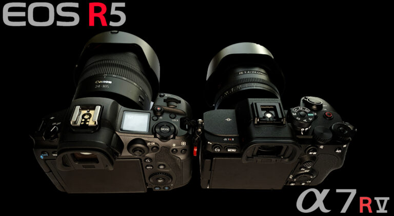 Canon R5 Sony A7 IV